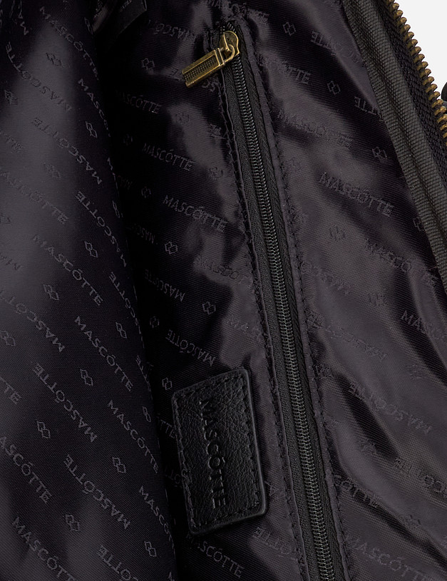 Черный мужской портфель MASCOTTE 604-1211-102 | ракурс 3