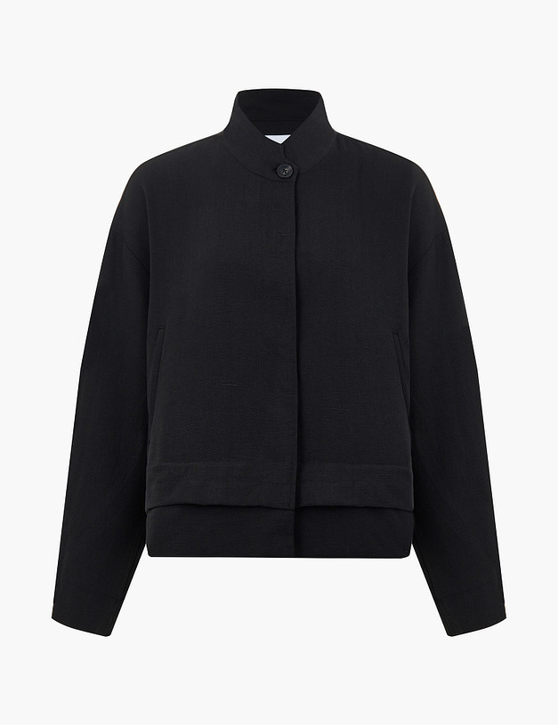 Черная женская ветровка MASCOTTE 876-6104-2702 | ракурс 1