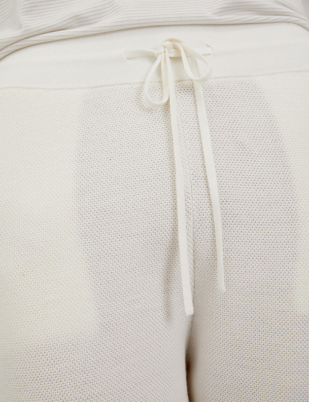 Молочные женские брюки MASCOTTE 870-4107-2401 | ракурс 4