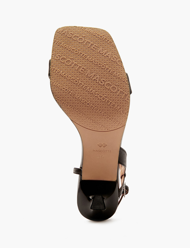 Черные женские босоножки MASCOTTE 233-411611-3501M | ракурс 5