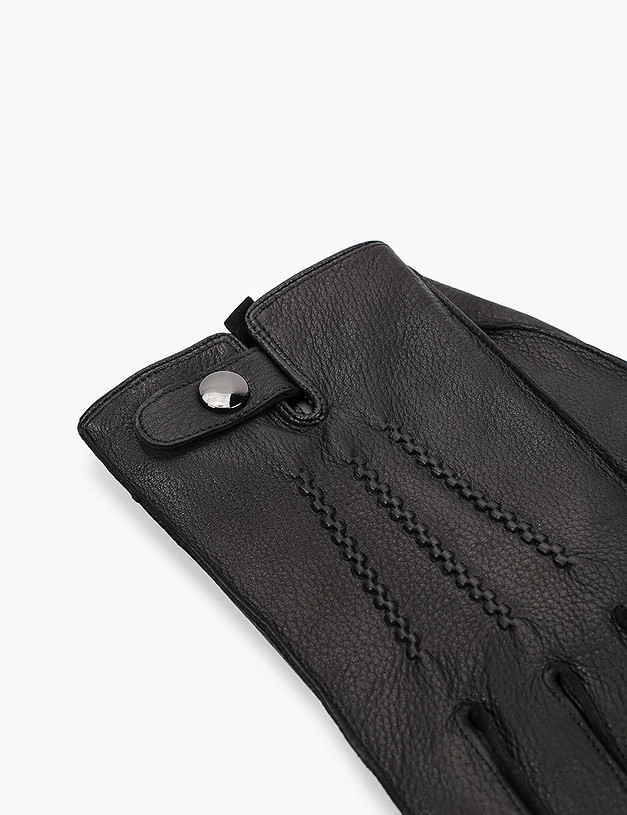 Черные мужские перчатки MASCOTTE 709-1207-102 | ракурс 3