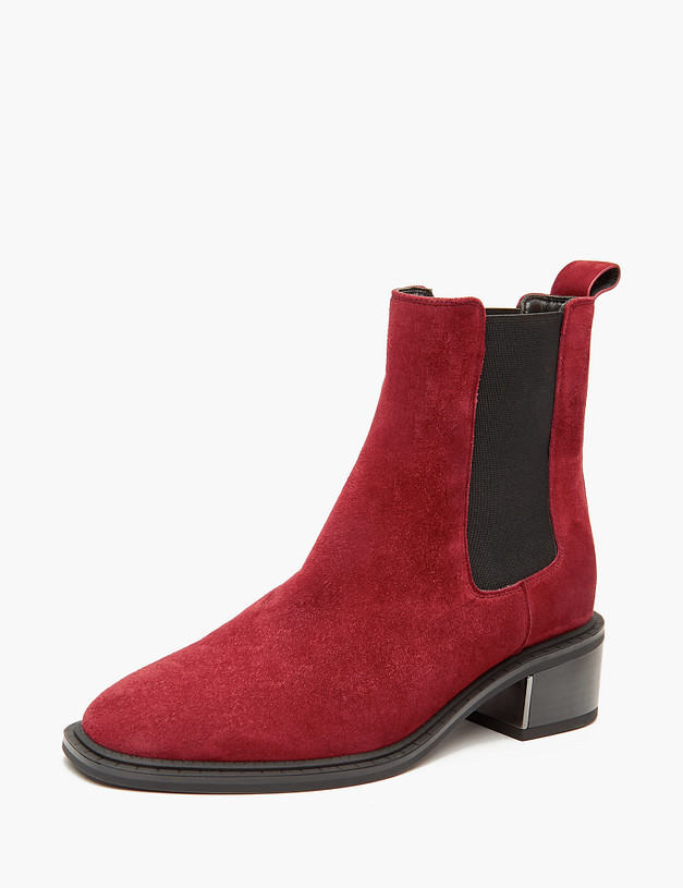 Бордовые женские челси MASCOTTE 233-322021-0605 | ракурс 3