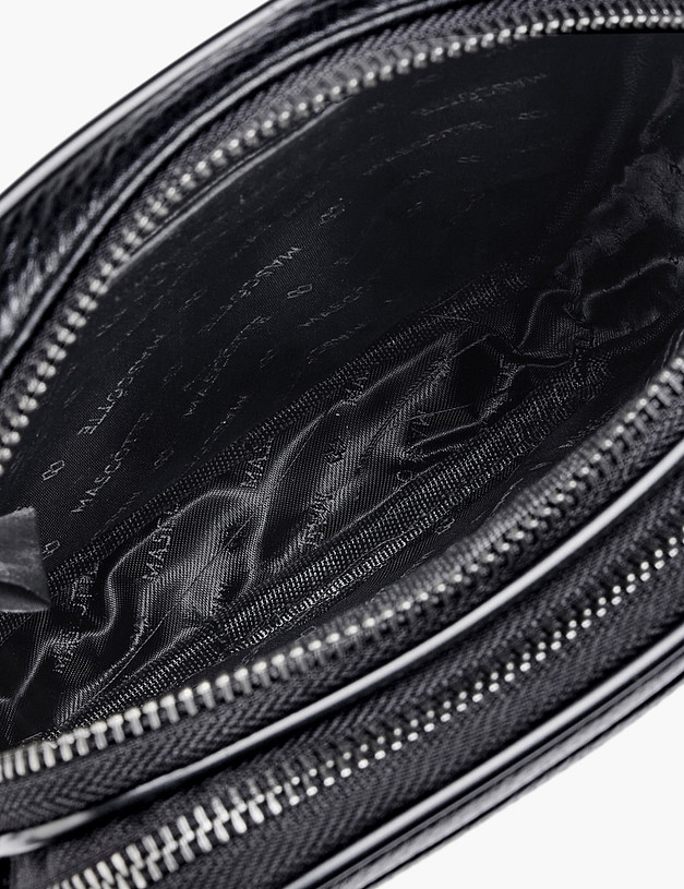 Черная мужская сумка MASCOTTE 622-5206-102 | ракурс 4