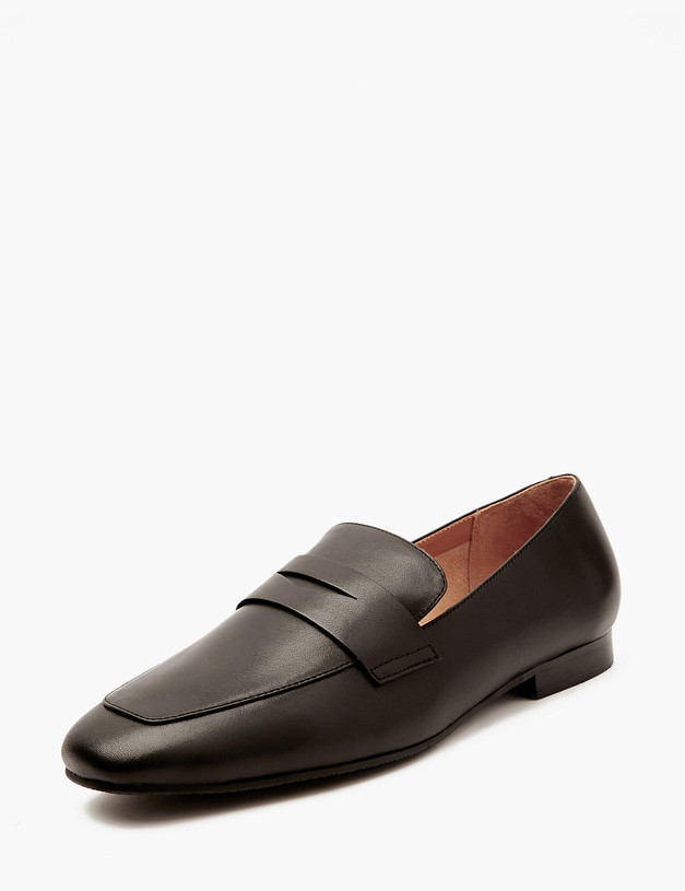 Черные женские лоферы MASCOTTE 175-417611-8100M | ракурс 2 Черные женские лоферы MASCOTTE 175-417611-8100M | ракурс 2