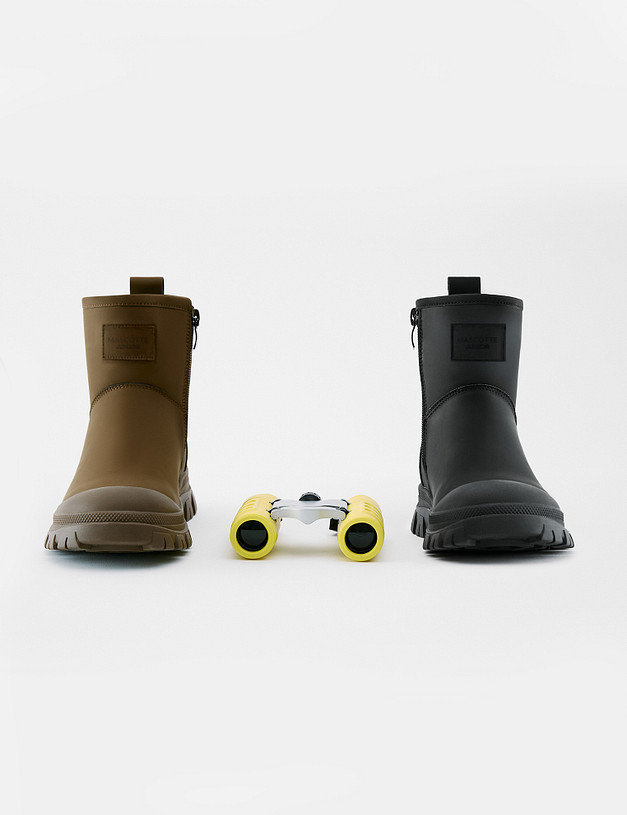 Коричневые детские ботинки MASCOTTE 234-423322-0609 | ракурс 1