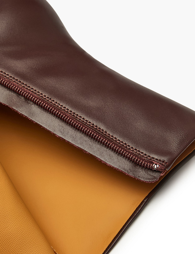 Бордовые женские ботильоны MASCOTTE 15-522111-7113M | ракурс 6