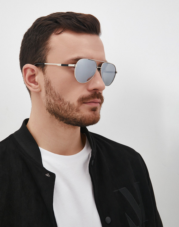 793-5114-7716 Очки мужские и.мат. серебро, Mascotte