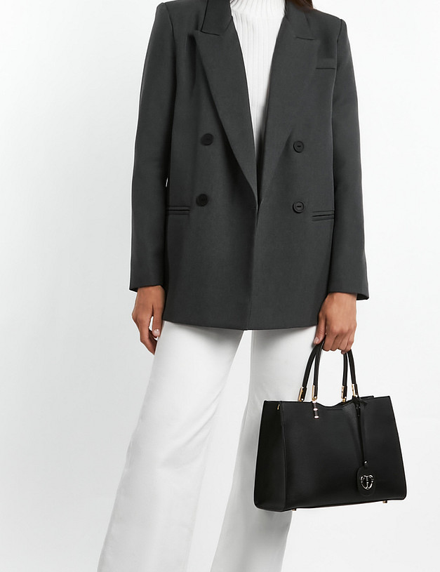 Черная женская сумка MASCOTTE 660-2204-602 | ракурс 1