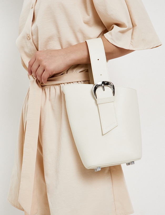 Молочная женская сумка MASCOTTE 660-5142-101 | ракурс 1