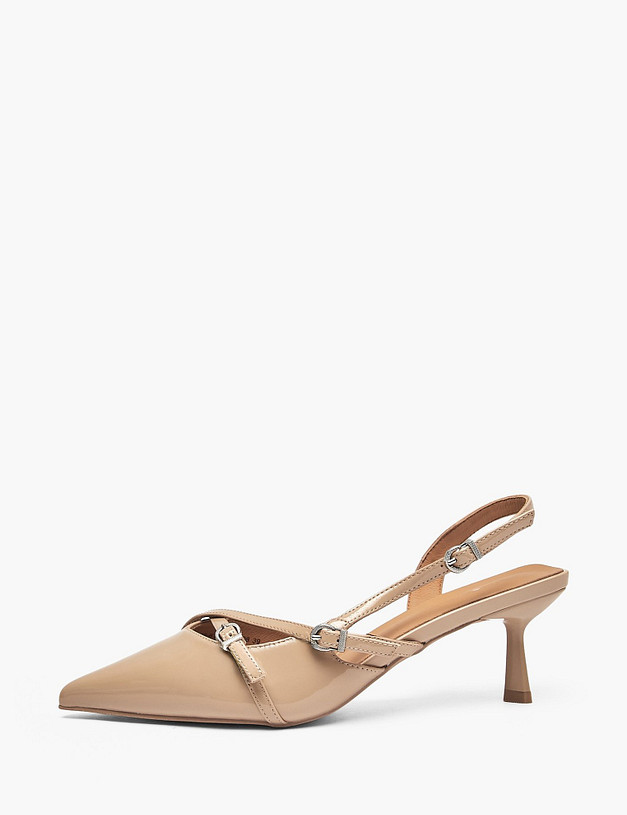 Бежевые женские туфли MASCOTTE 78-613413-0708 | ракурс 1