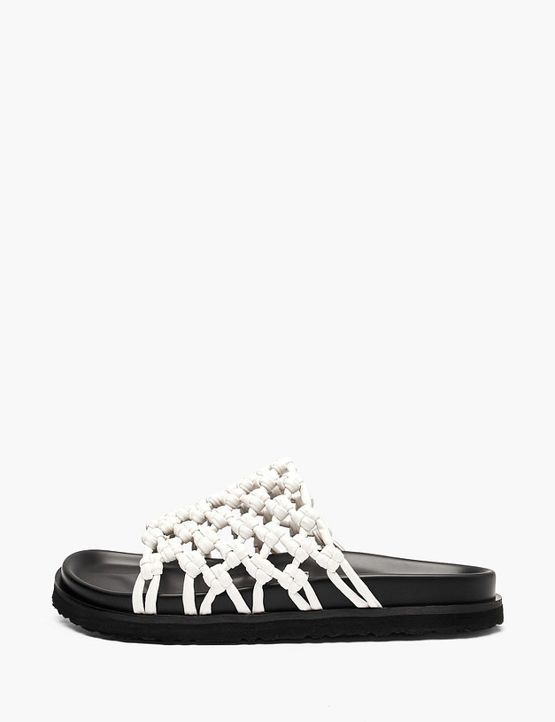 Молочные женские сабо MASCOTTE 234-611691-0501 | ракурс 1