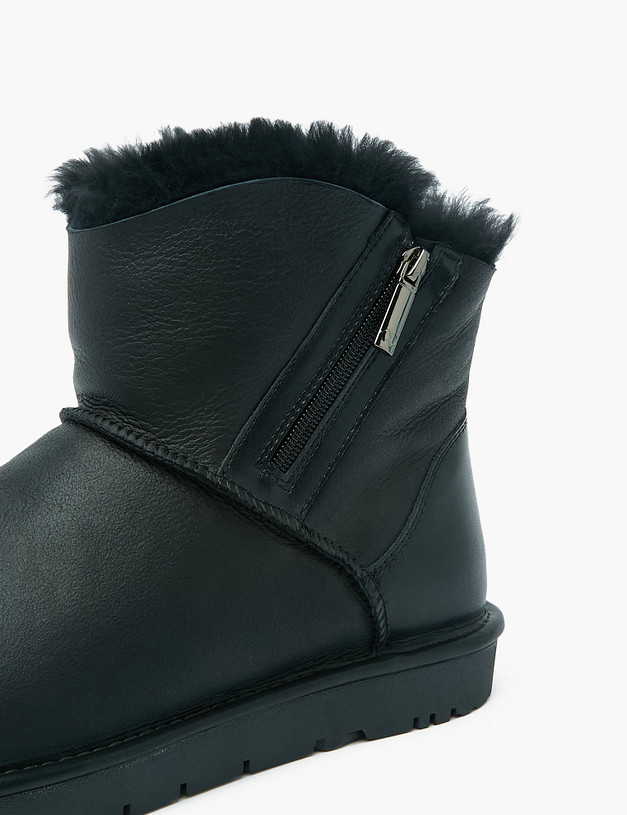 Черные мужские угги на молнии MASCOTTE 128-229336-0902 | ракурс 7 Черные мужские угги на молнии MASCOTTE 128-229336-0902 | ракурс 7