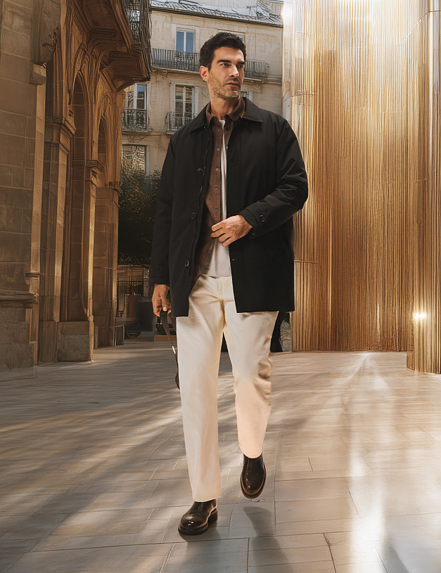 Коричневые мужские челси MASCOTTE 175-520722-6108M | ракурс 1