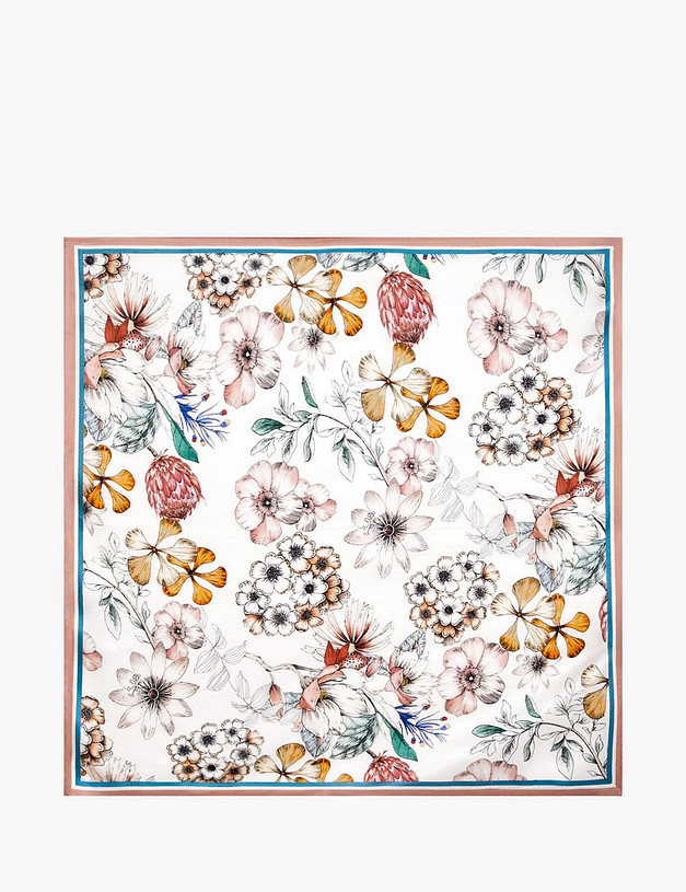 Белый женский платок MASCOTTE 766-6130-2112 | ракурс 1