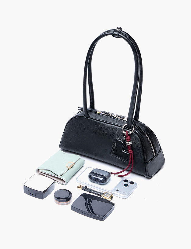 Черная женская сумка MASCOTTE 660-6122-602 | ракурс 5