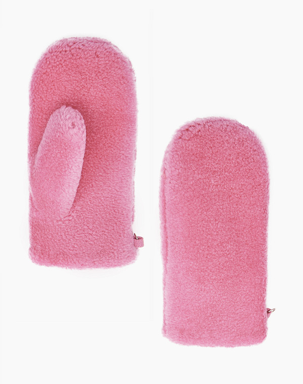 717-3212-506 Варежки жен.. шерсть/ворсин фуксия, Mascotte Lite