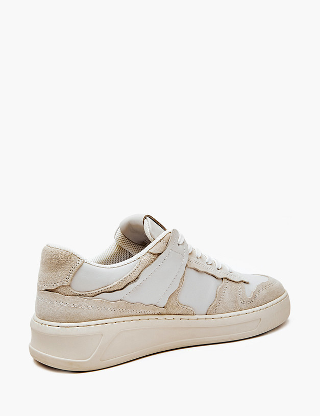 Белые женские кеды MASCOTTE 47-410621-4120M | ракурс 4