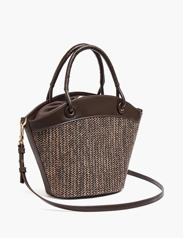 Коричневая женская сумка MASCOTTE 646-6119-209 | ракурс 2