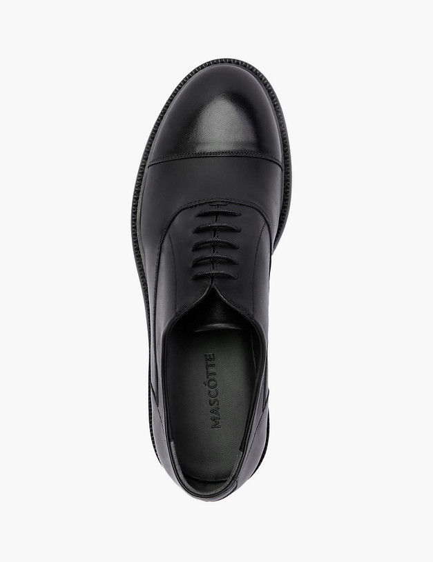 Черные мужские оксфорды MASCOTTE 128-222613-0102 | ракурс 5