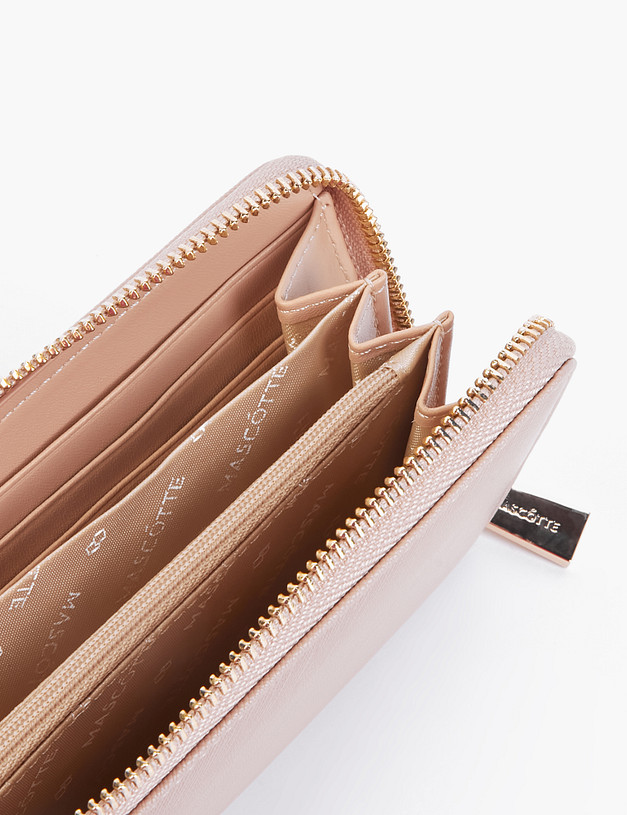 Бежевый женский кошелек MASCOTTE 671-2121-608 | ракурс 3