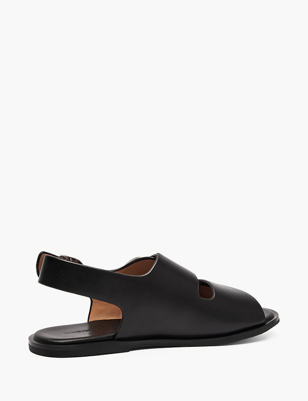 Черные женские сандалии MASCOTTE 58-6101011-7100M | ракурс 3