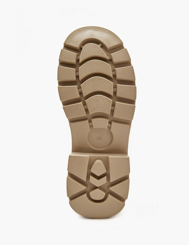 Бежевые женские ботинки MASCOTTE 234-325921-0208 | ракурс 6 Бежевые женские ботинки MASCOTTE 234-325921-0208 | ракурс 6