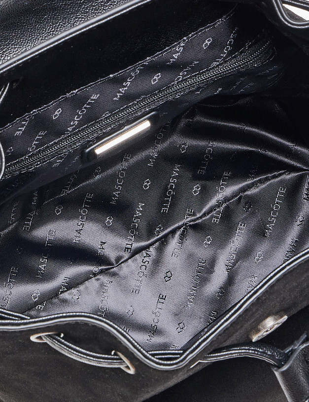 Черный женский рюкзак MASCOTTE 604-5201-0202 | ракурс 3