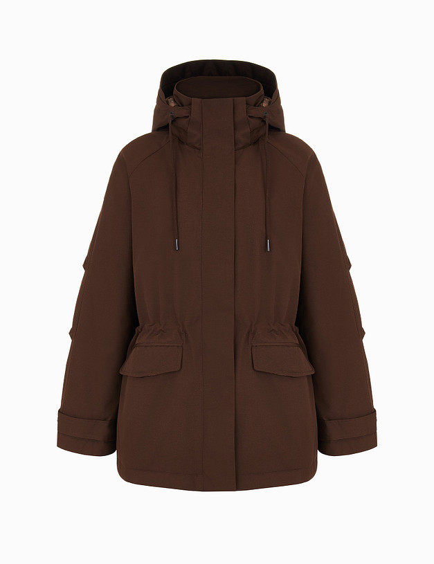 Коричневая женская куртка MASCOTTE 834-5201-2609 | ракурс 8 Коричневая женская куртка MASCOTTE 834-5201-2609 | ракурс 8