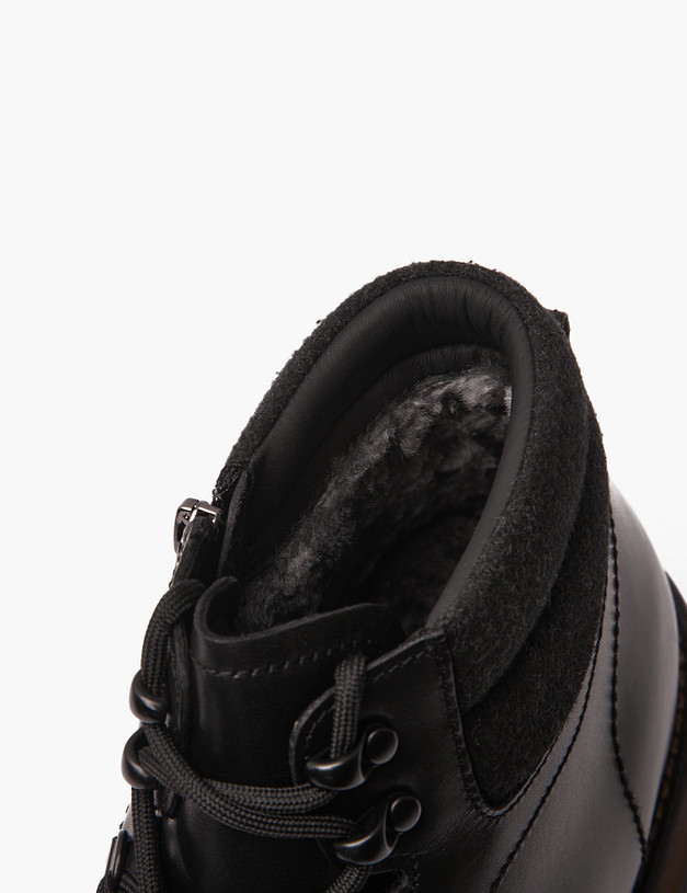 Черные мужские зимние хайкеры MASCOTTE 58-429431-0102 | ракурс 8