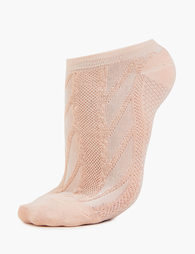 Персиковые женские носки MASCOTTE 764-3219-26006 | ракурс 3