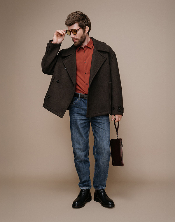 Черные мужские зимние ботинки 12990₽