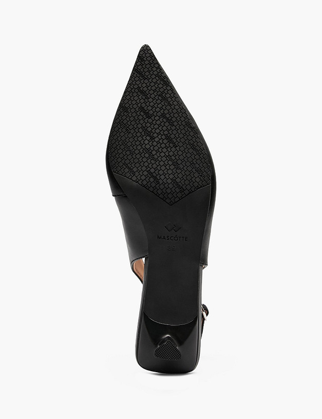 Черные женские туфли MASCOTTE 78-613411-0602 | ракурс 5
