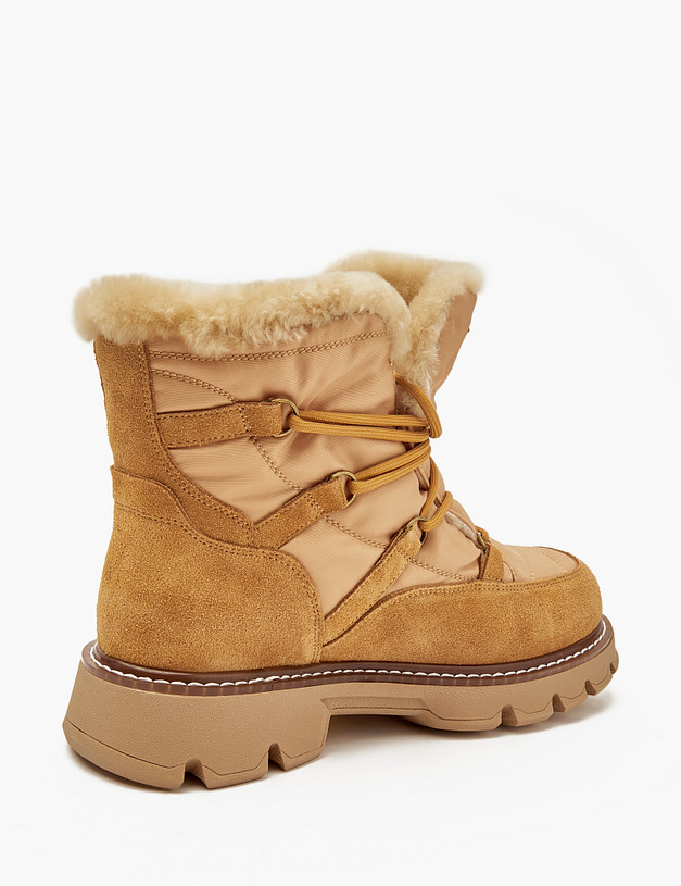 Рыжие женские ботинки MASCOTTE 234-325151-0213 | ракурс 5