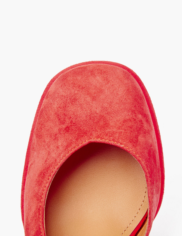 Красные женские босоножки MASCOTTE 233-413811-0605 | ракурс 5