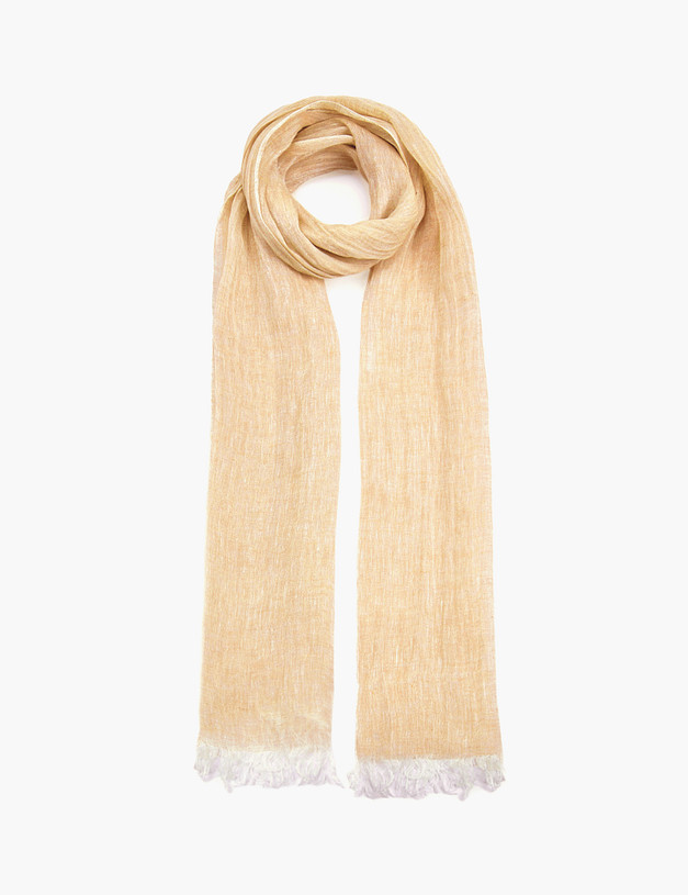 Желтый женский шарф MASCOTTE 766-3109-2718 | ракурс 2