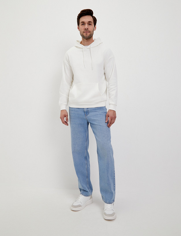 Белое мужское худи MASCOTTE 848-4128-2601 | ракурс 2
