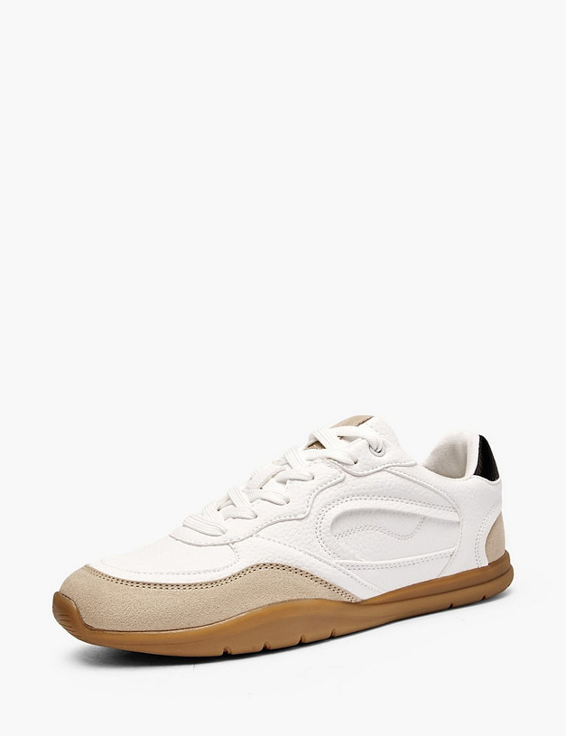 Белые женские кеды MASCOTTE 64-524621-0601 | ракурс 2