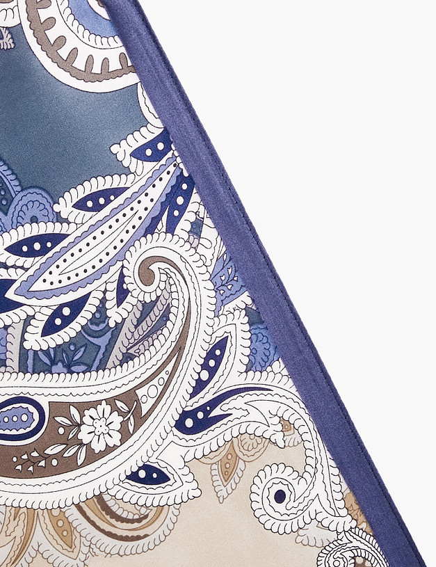 Синий женский платок MASCOTTE 766-6102-2403 | ракурс 2