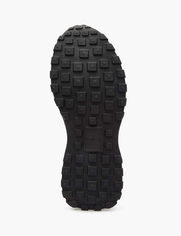 Белые женские кроссовки с черными вставками MASCOTTE 234-324021-0401 | ракурс 6 Белые женские кроссовки с черными вставками MASCOTTE 234-324021-0401 | ракурс 6