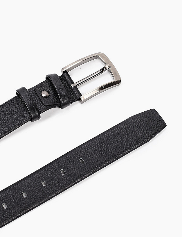 Черный мужской ремень MASCOTTE 727-0240-102 | ракурс 2