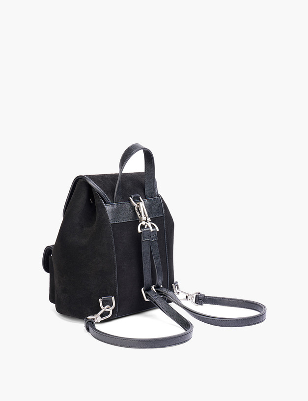 Черный женский рюкзак MASCOTTE 604-5201-0202 | ракурс 2