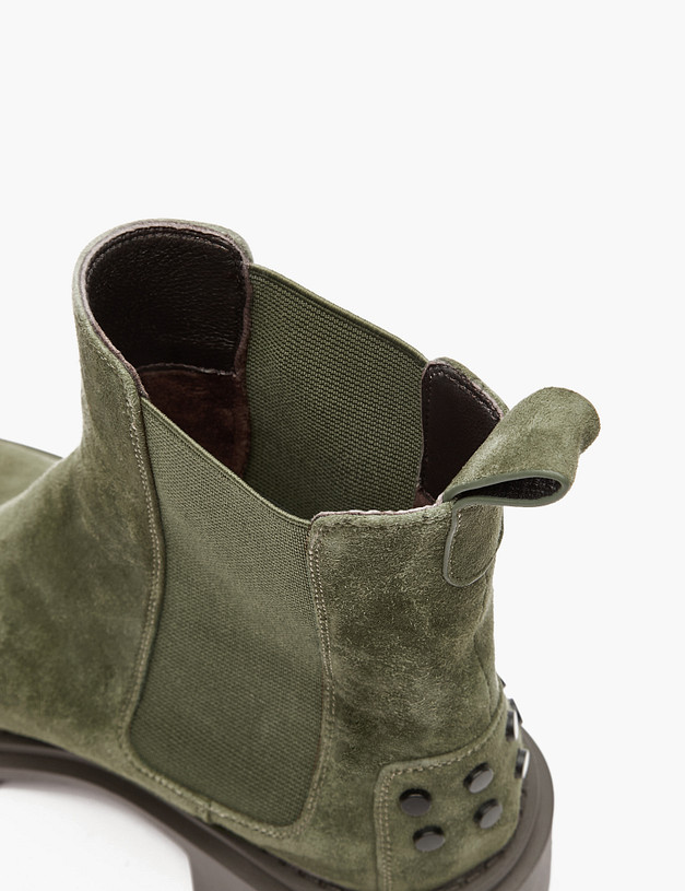 Зеленые женские челси MASCOTTE 233-3202223-4607M | ракурс 6