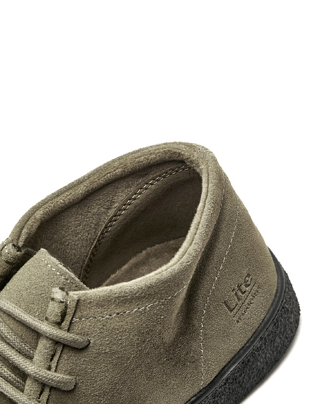 Оливковые женские полуботинки MASCOTTE 64-523221-0204 | ракурс 6