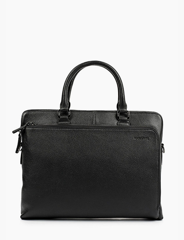 Черный мужской портфель MASCOTTE 602-1215-102 | ракурс 3