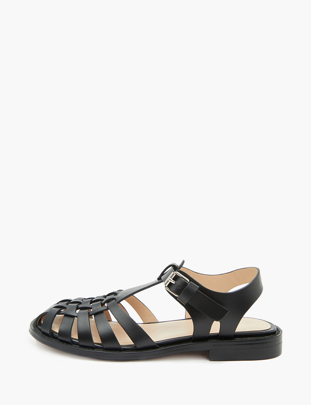 Черные женские сандалии MASCOTTE 47-310111-0602 | ракурс 2