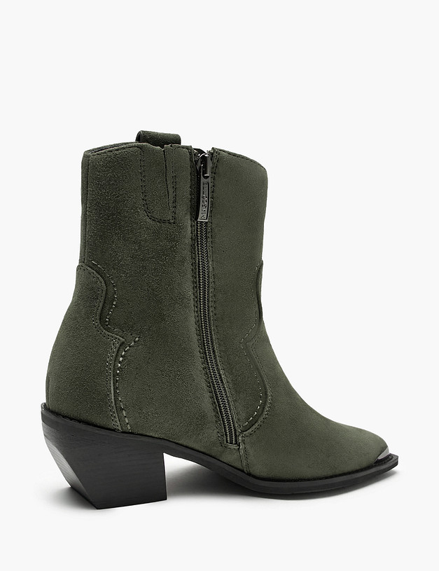 Зеленые женские казаки MASCOTTE 233-520923-4645M | ракурс 3