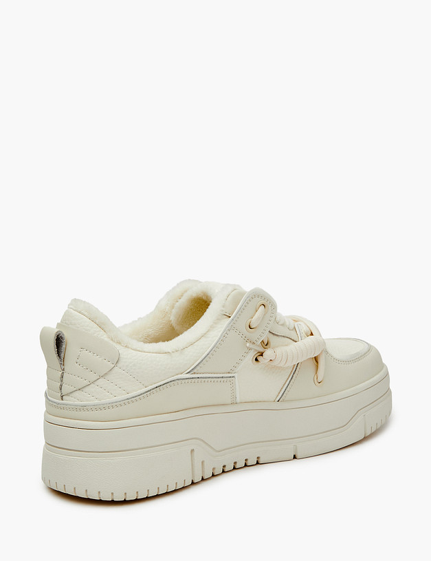 Белые женские кеды MASCOTTE 234-323821-0601 | ракурс 4