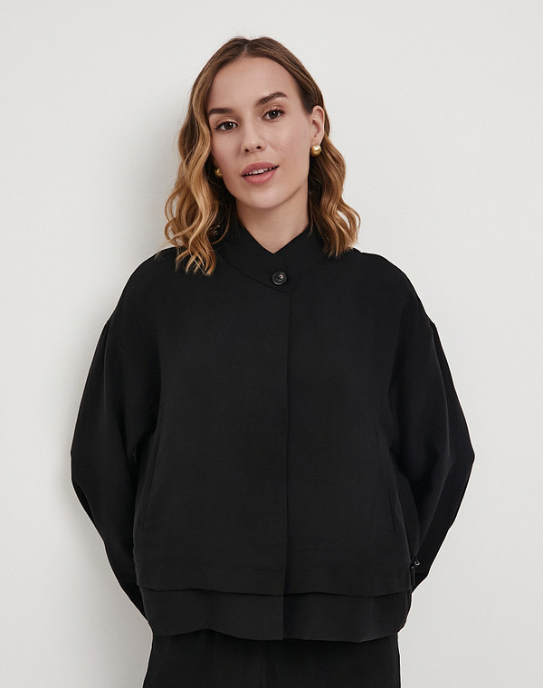 876-6104-2702 Куртка женская черн, Mascotte