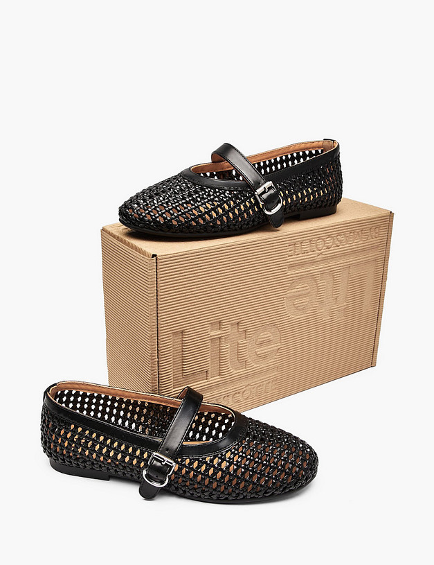 Черные женские туфли MASCOTTE 234-612791-0602 | ракурс 7