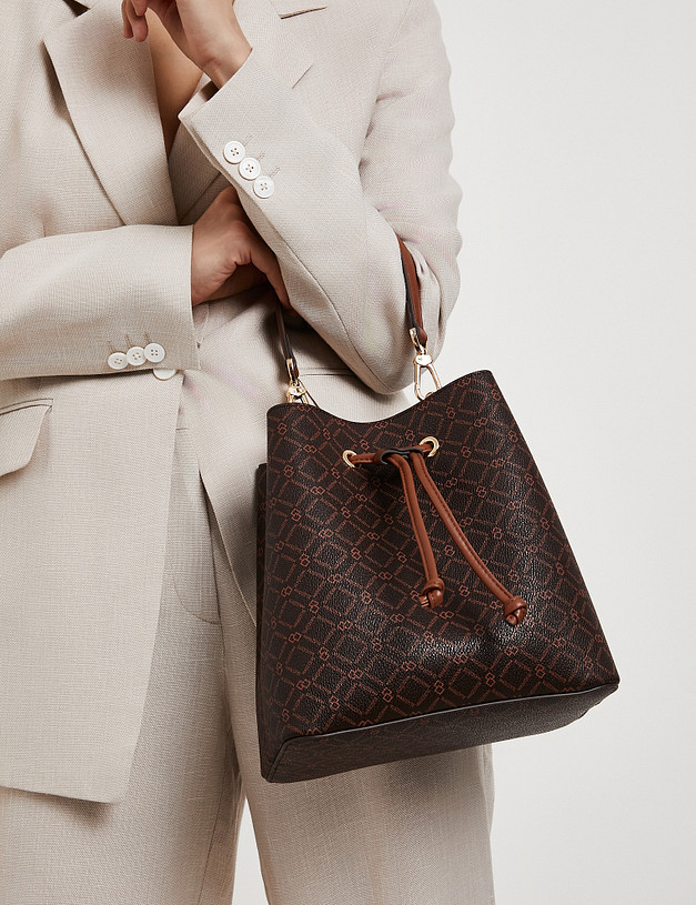 Коричневая женская сумка MASCOTTE 604-5204-609 | ракурс 1